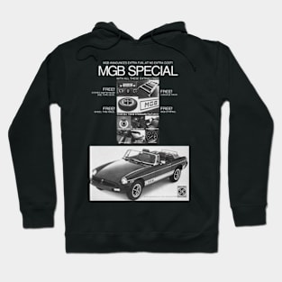 MGB SPORTS CAR - advert Hoodie